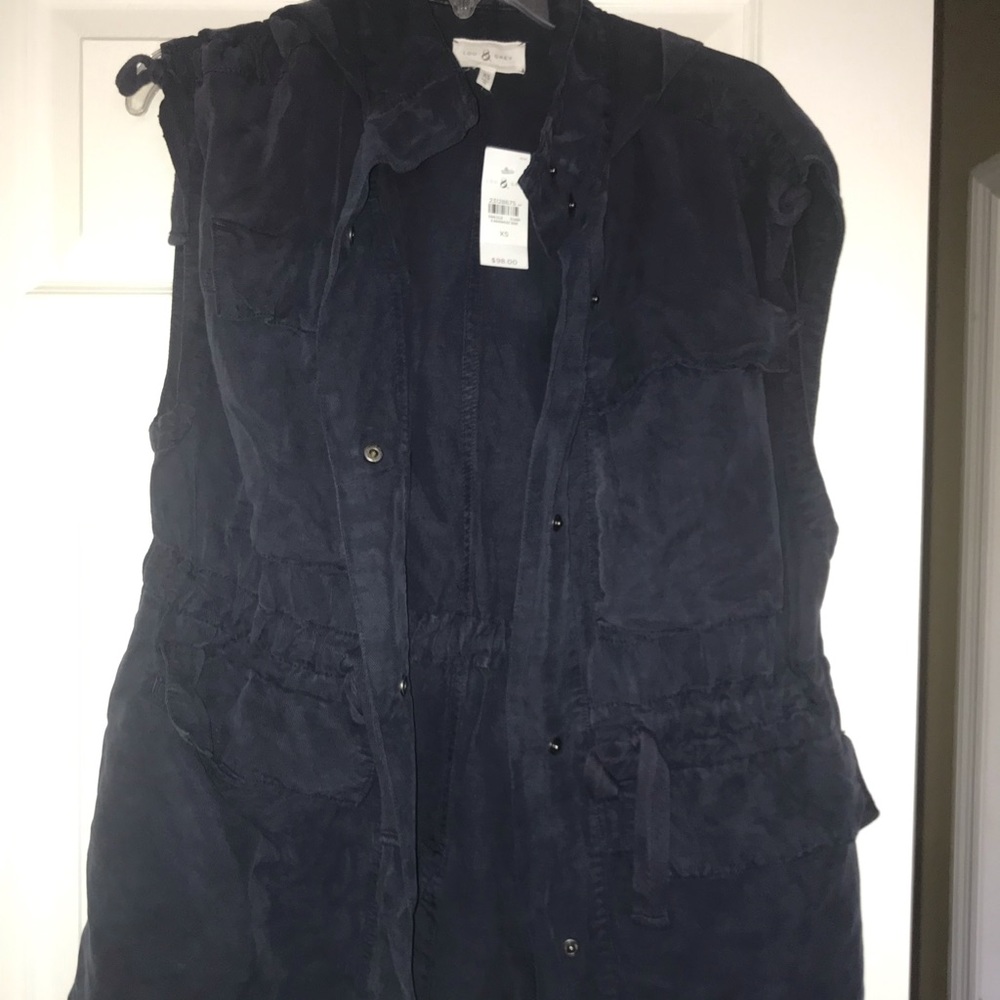 Lou & Grey Navy vest